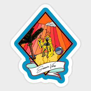 Summer Vibes Sticker